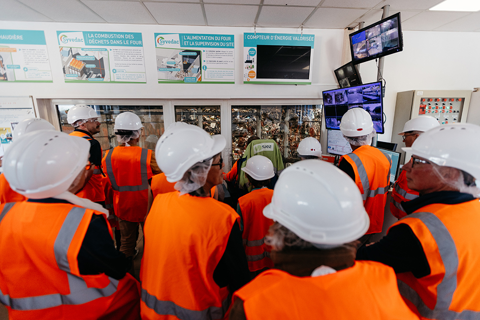Visite de l'UVE