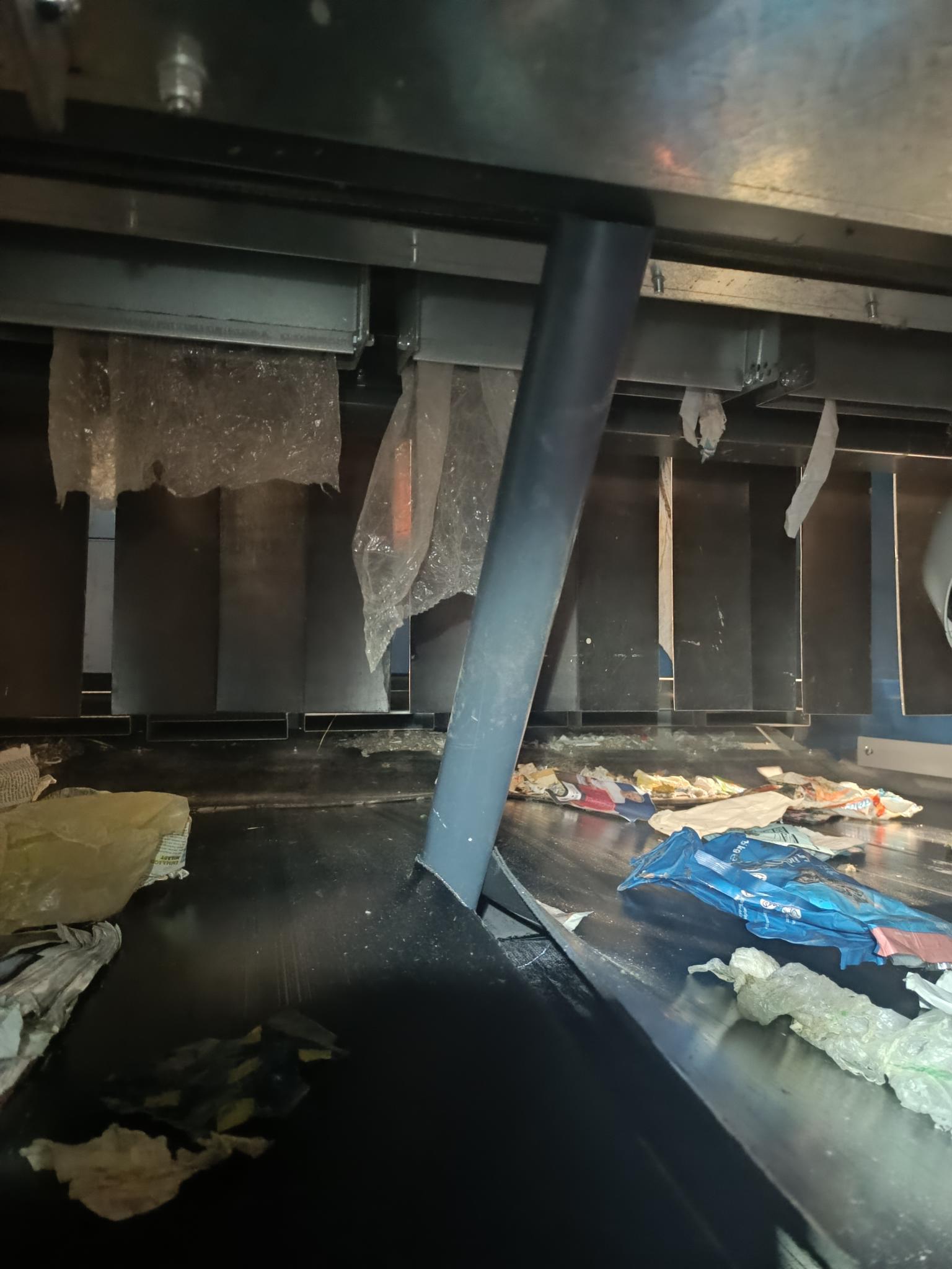 Dégradation des tapis de tri