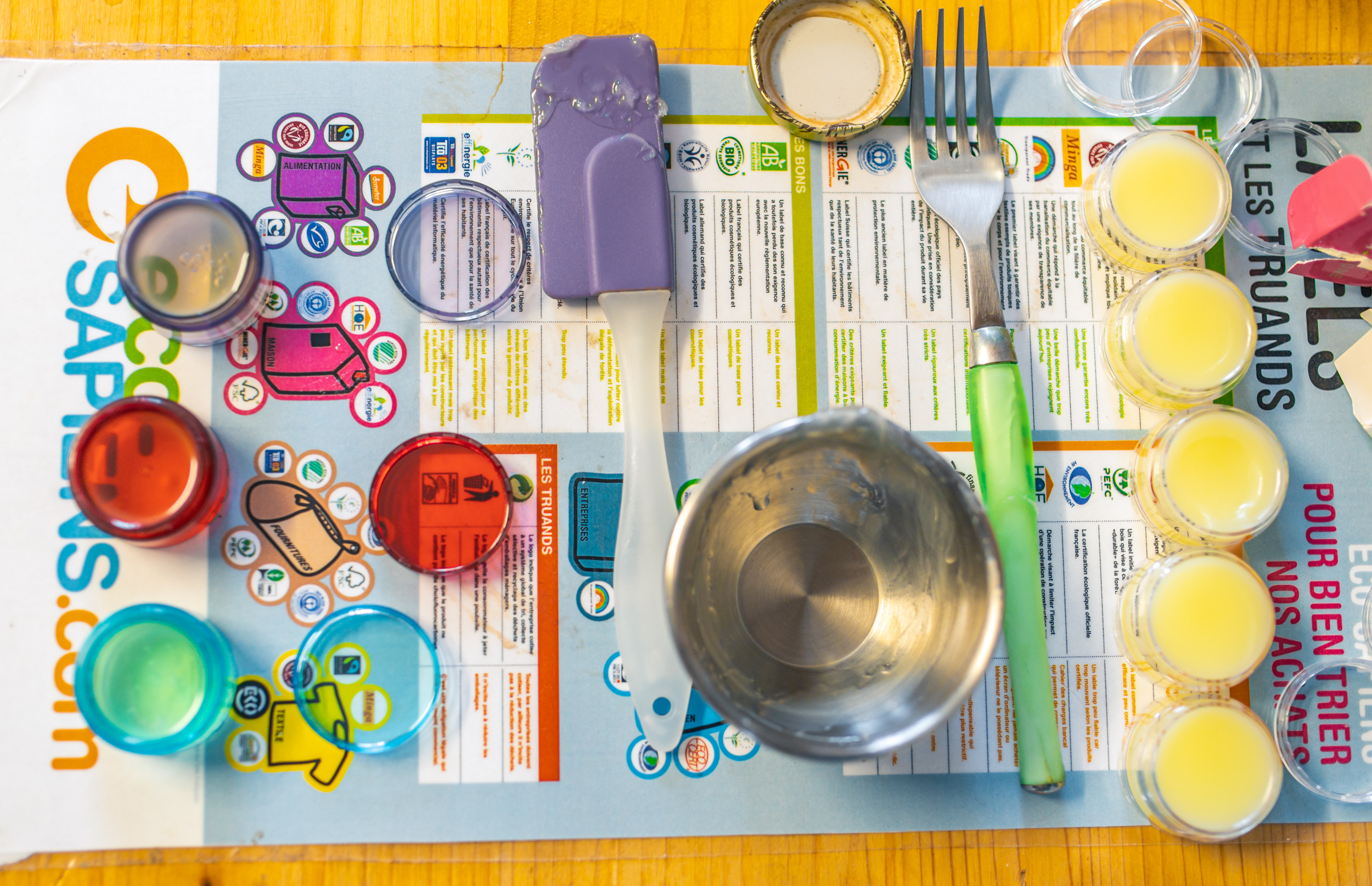 Atelier produits cosmétiques