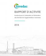 couverture du rapport d'activités 2018 du SYVEDAC