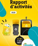Couverture du rapport d'activités 2020 du Syvedac
