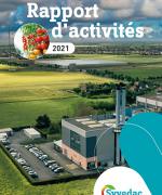 Couverture du rapport d'activités 2021