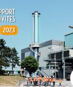 Couverture du rapport d'activités 2023 du Syvedac