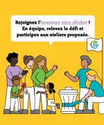 Illustration défi zéro déchet