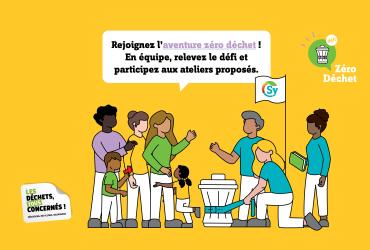 Illustration défi zéro déchet