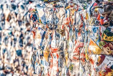 Balles d'emballages métalliques compactés