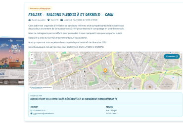 Atelier balcons fleuris