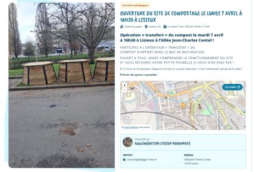 Ouverture du site de compostage