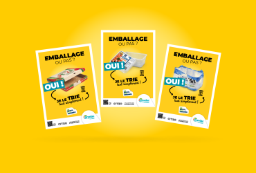 Visuels de la campagne "Emballage ou pas"