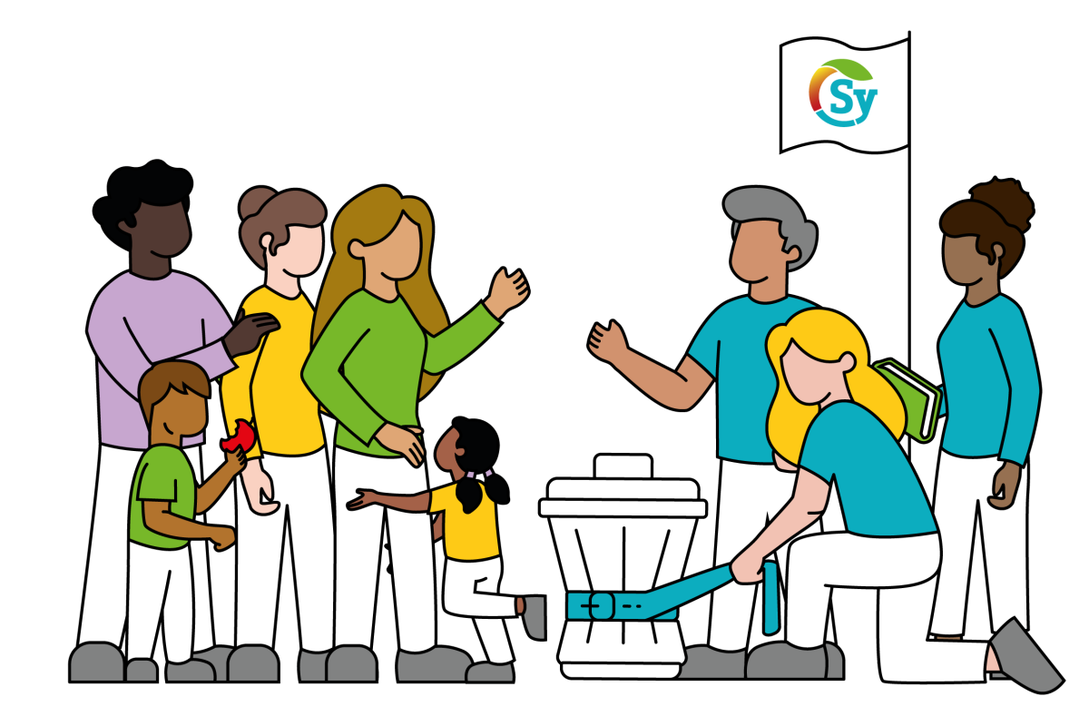 Illustration réduction des déchets